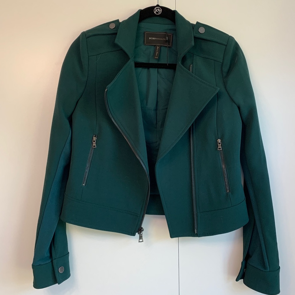 Bcbg Double Breasted Cropped Jacket - image 2